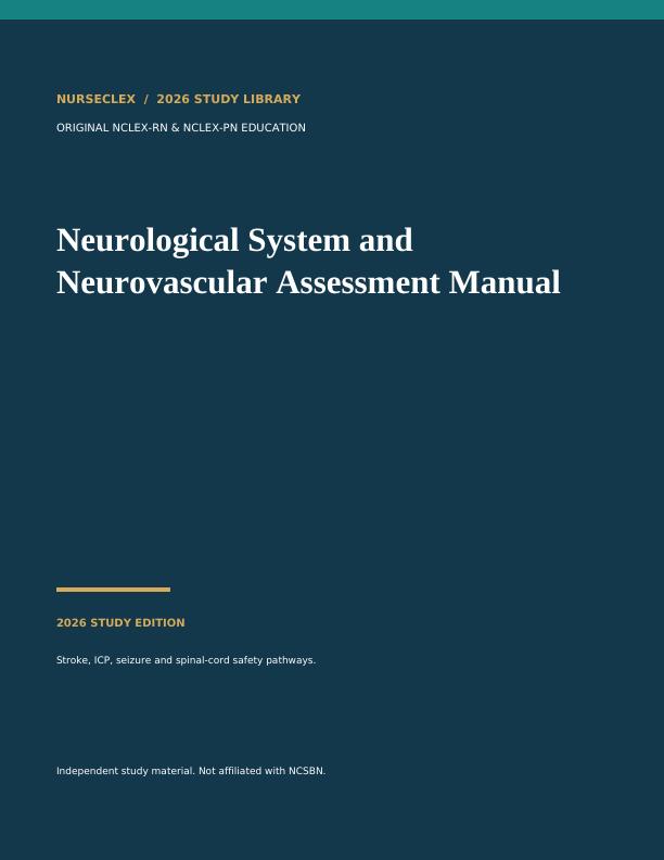 Neurological System & Neurovascular Assessment Manual - Cover